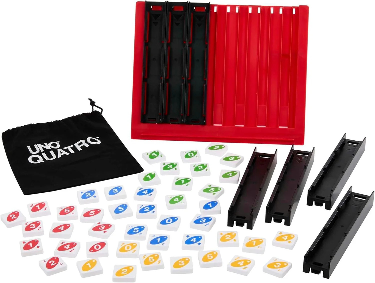 Mattel UNO Quatro [Board Game, 2-4 Players]