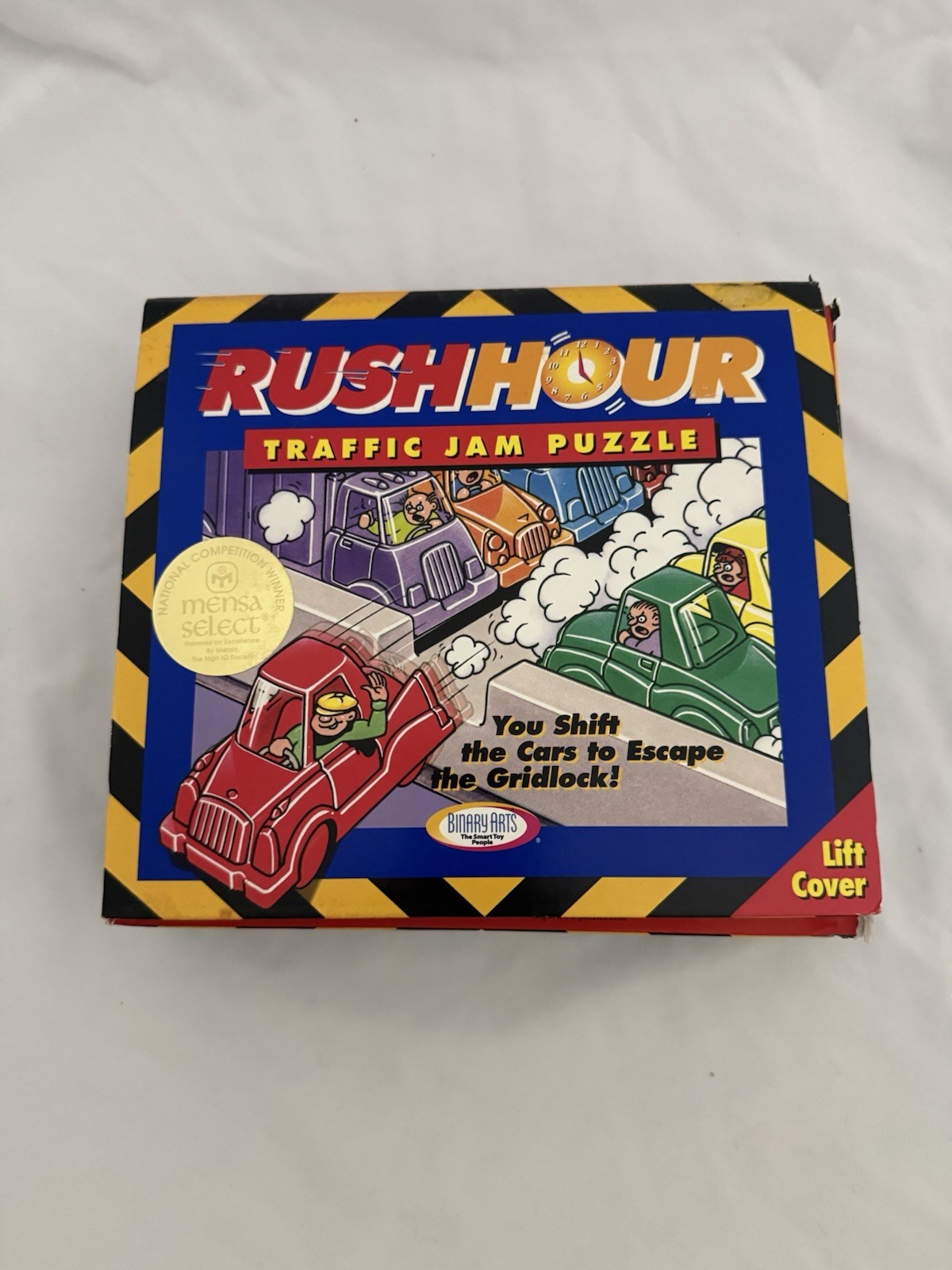VINTAGE Rush Hour COMPLETE Binary Arts 1996 Strategy Thinking Puzzles Challenges