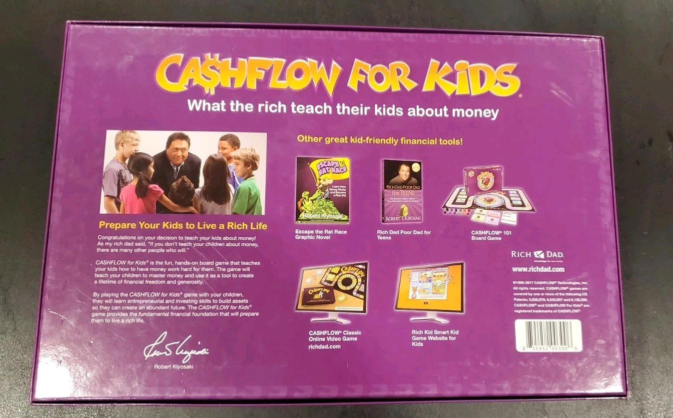 Cashflow for Kids Board Game 2017 COMPLETE Rich Dad Poor Financial Education