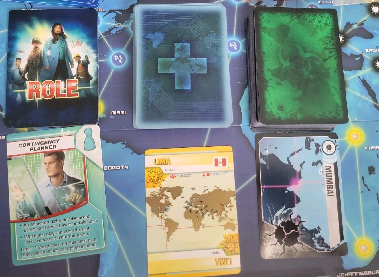 Pandemic Board Strategy Cooperative Game, Complete, Great Condition.