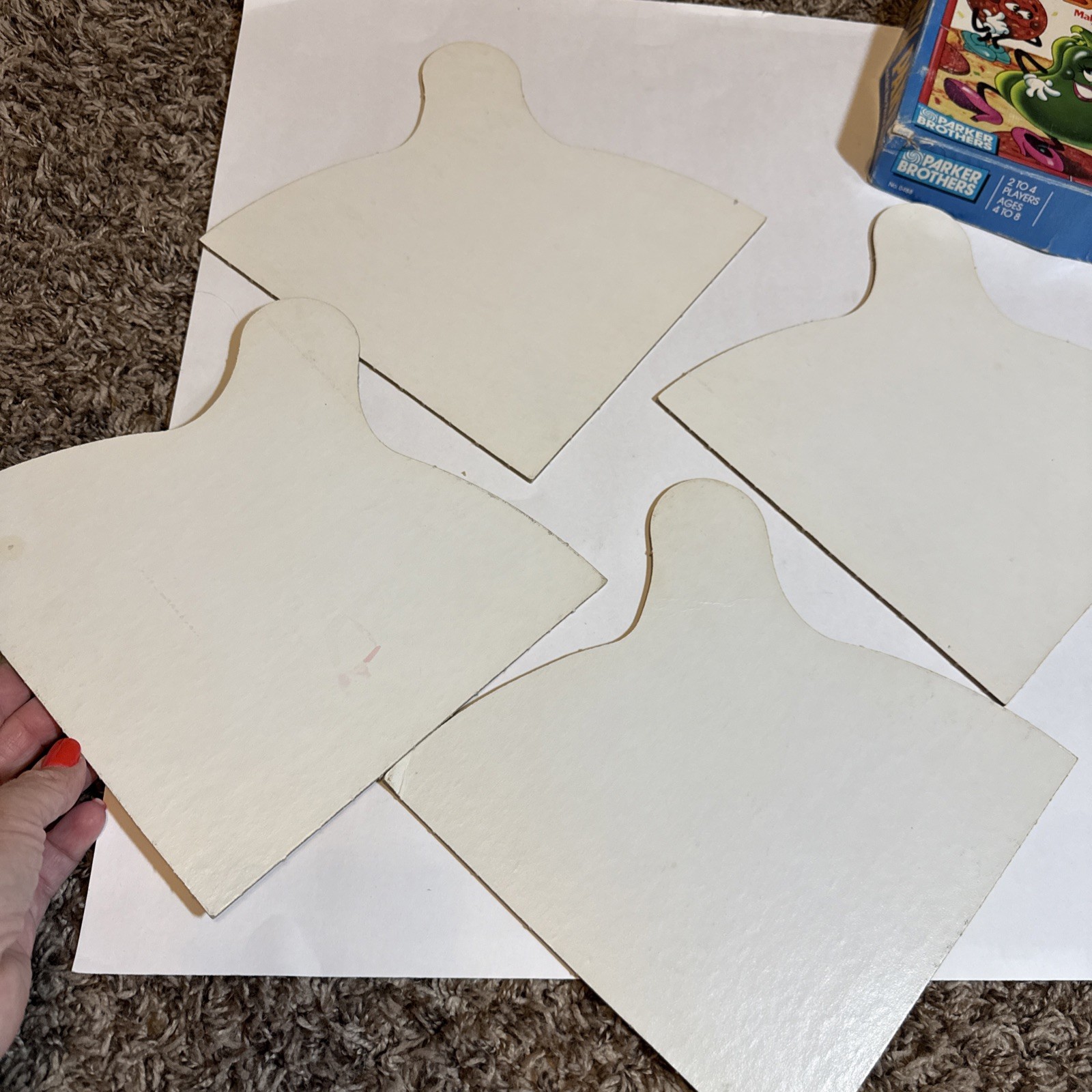 Vintage 1987 PIZZA PARTY Board Game Parker Brothers 100% COMPLETE Instructions