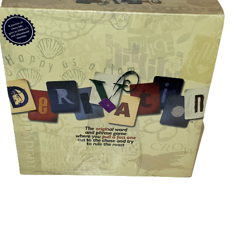 Derivation Board Game Word & Phrase 4 to 10 Players Teens to Adult NEW Entspire