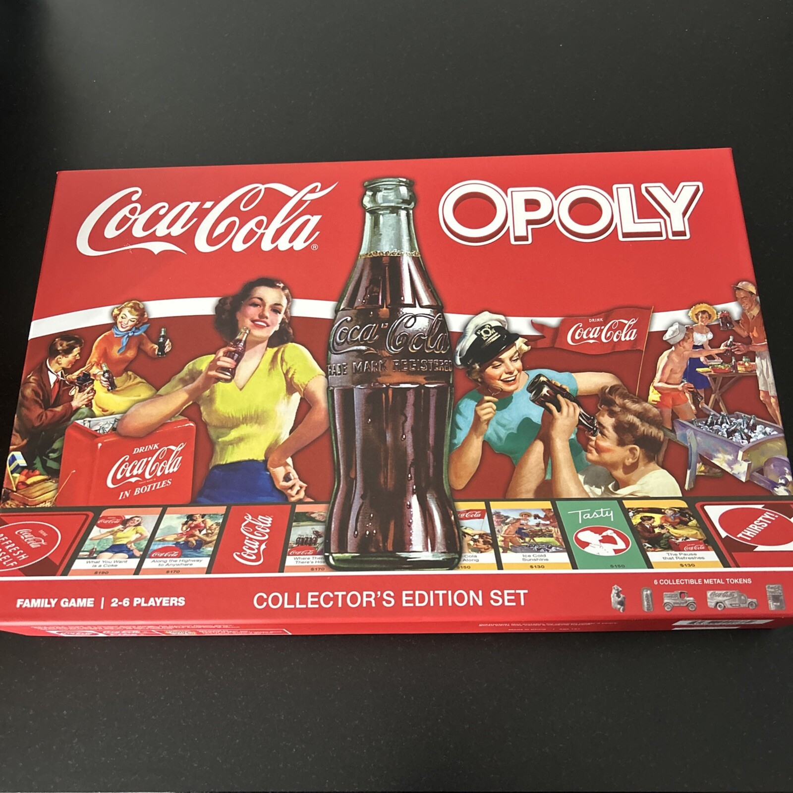 MasterPieces – Coca-Cola Opoly Family Board Game