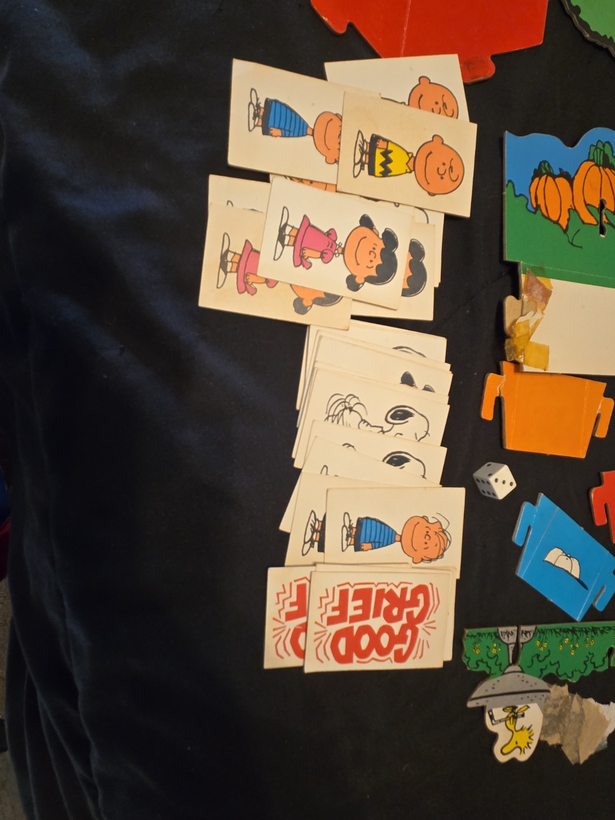 Vintage 1971 Milton Bradley GOOD OL CHARLIE BROWN Board Game 4139 Used