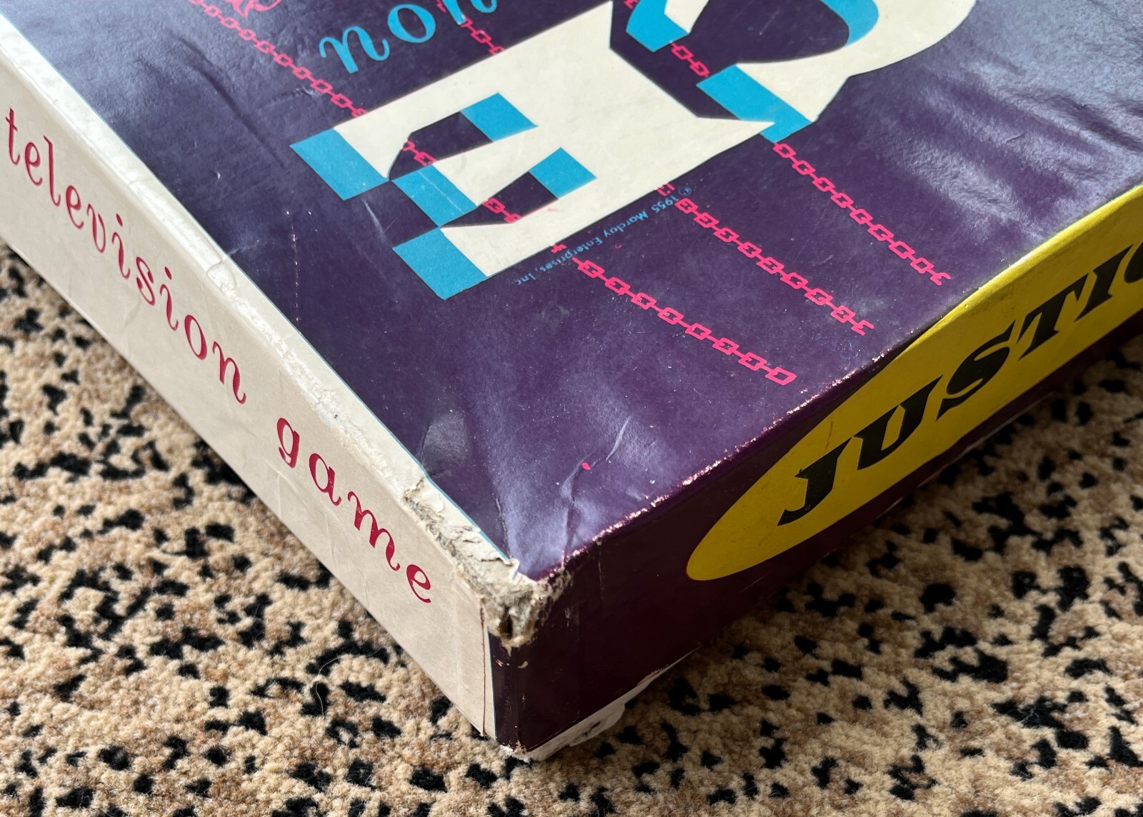 Exceedingly Rare – Justice TV Game – 1955 – Lowell