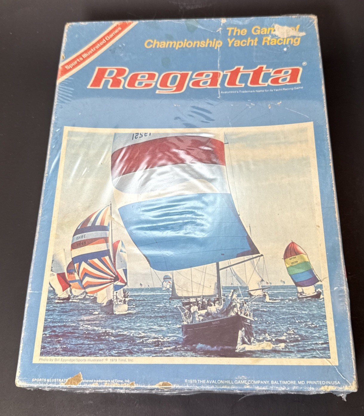 Regatta Yacht Racing Board Game By The Avalon Hill Game Co. 1979 Complete