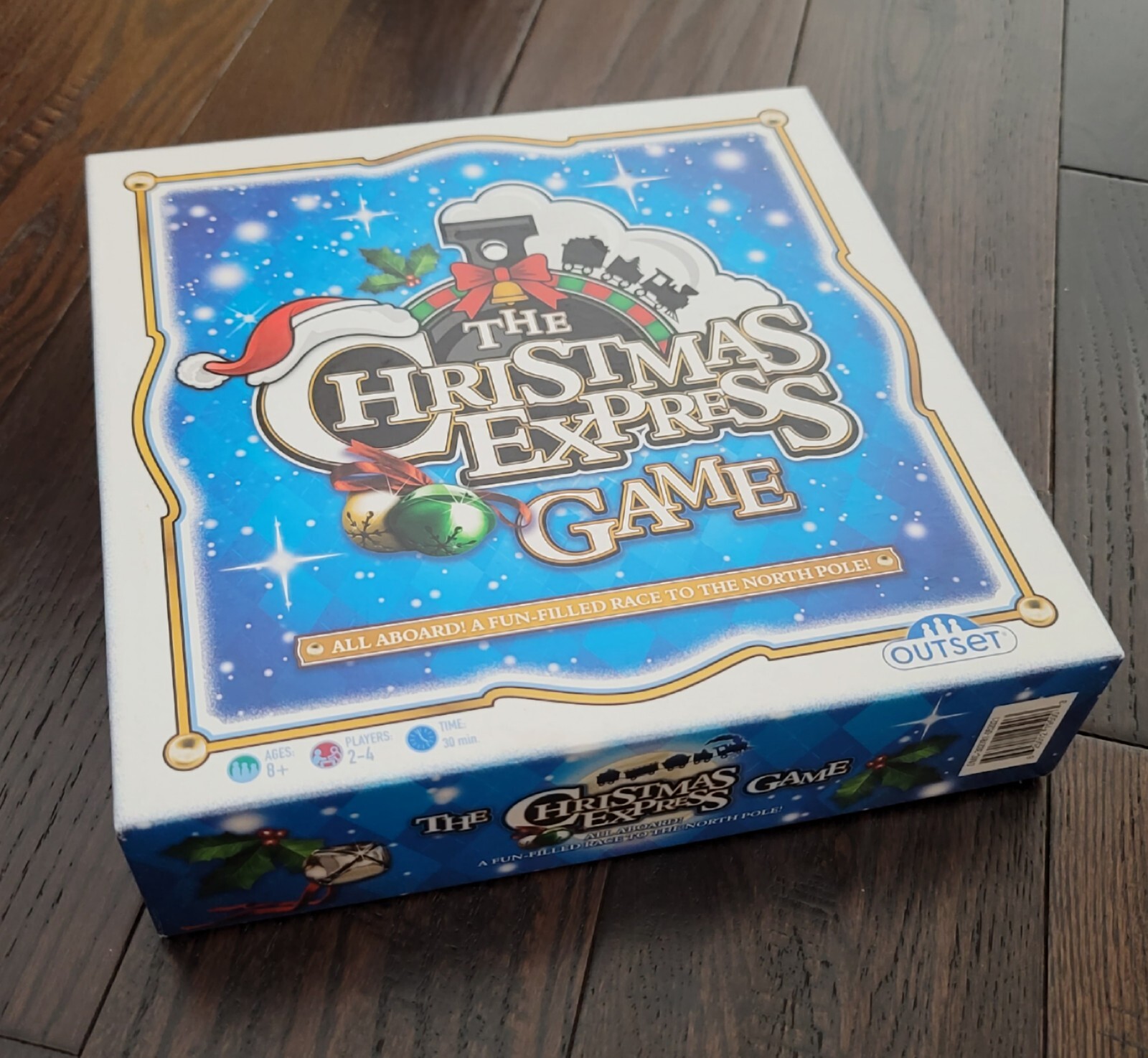 THE CHRISTMAS EXPRESS GAME Board Game COMPLETE GAME 8 Years & Up 2-4 PLAYERS