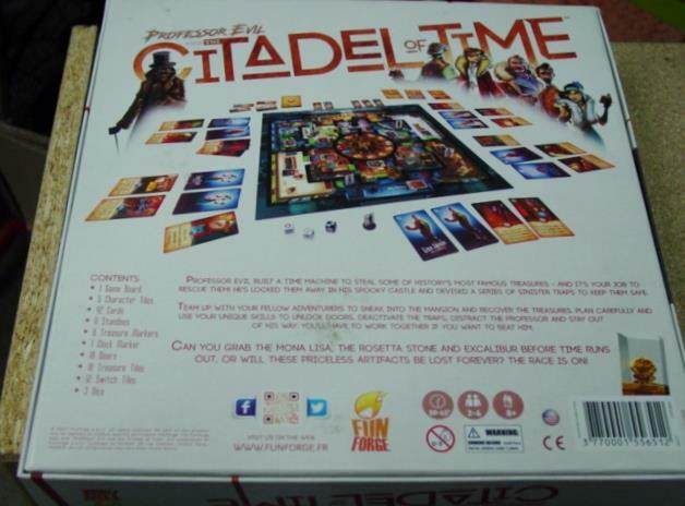 Fun Forge Games 2017 : Professor Evil and the Citadel of Time (UNP/Mint)