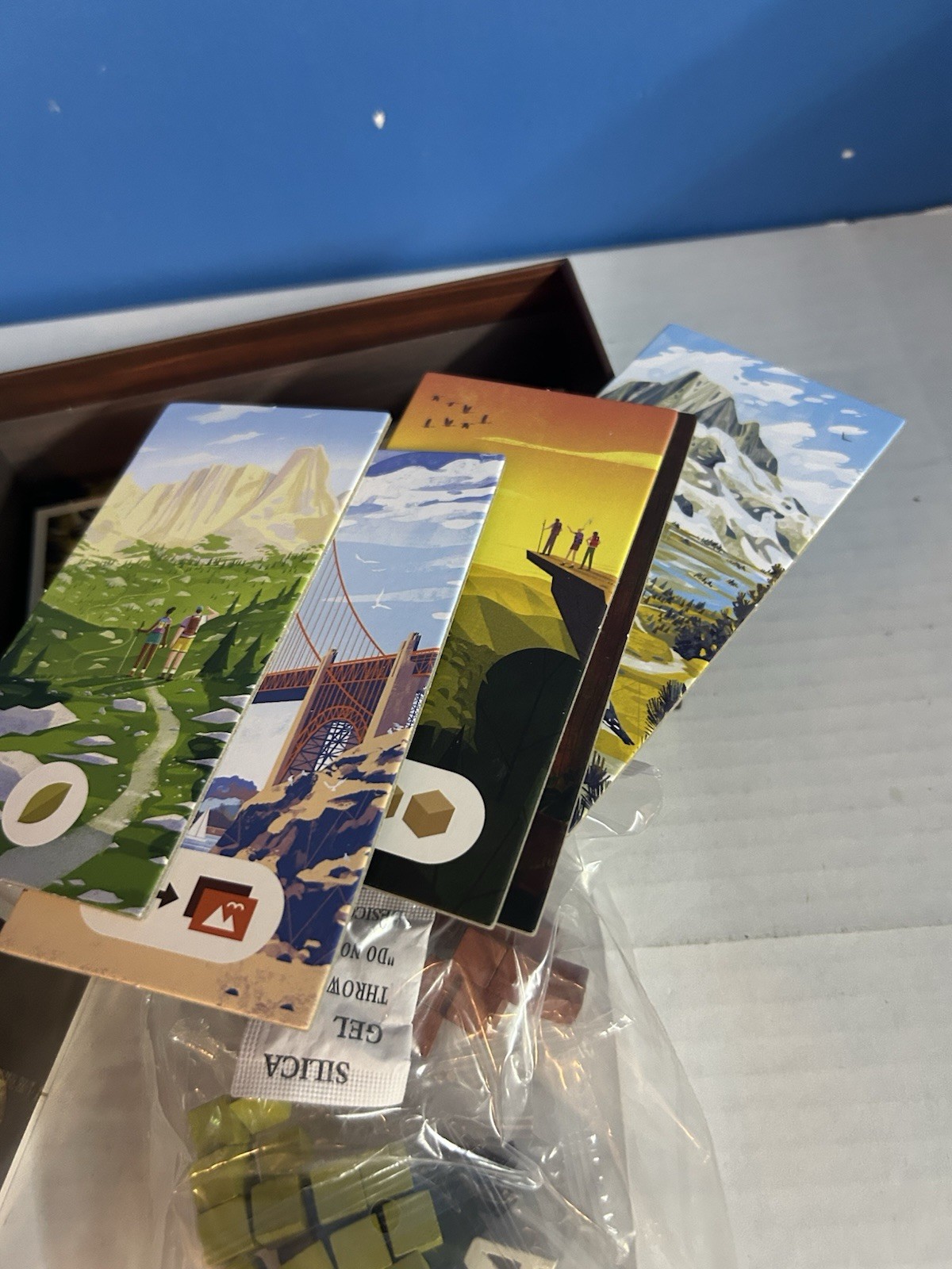 Trails: A Parks Card Game – Open Box, Sealed & Unpunched Contents!