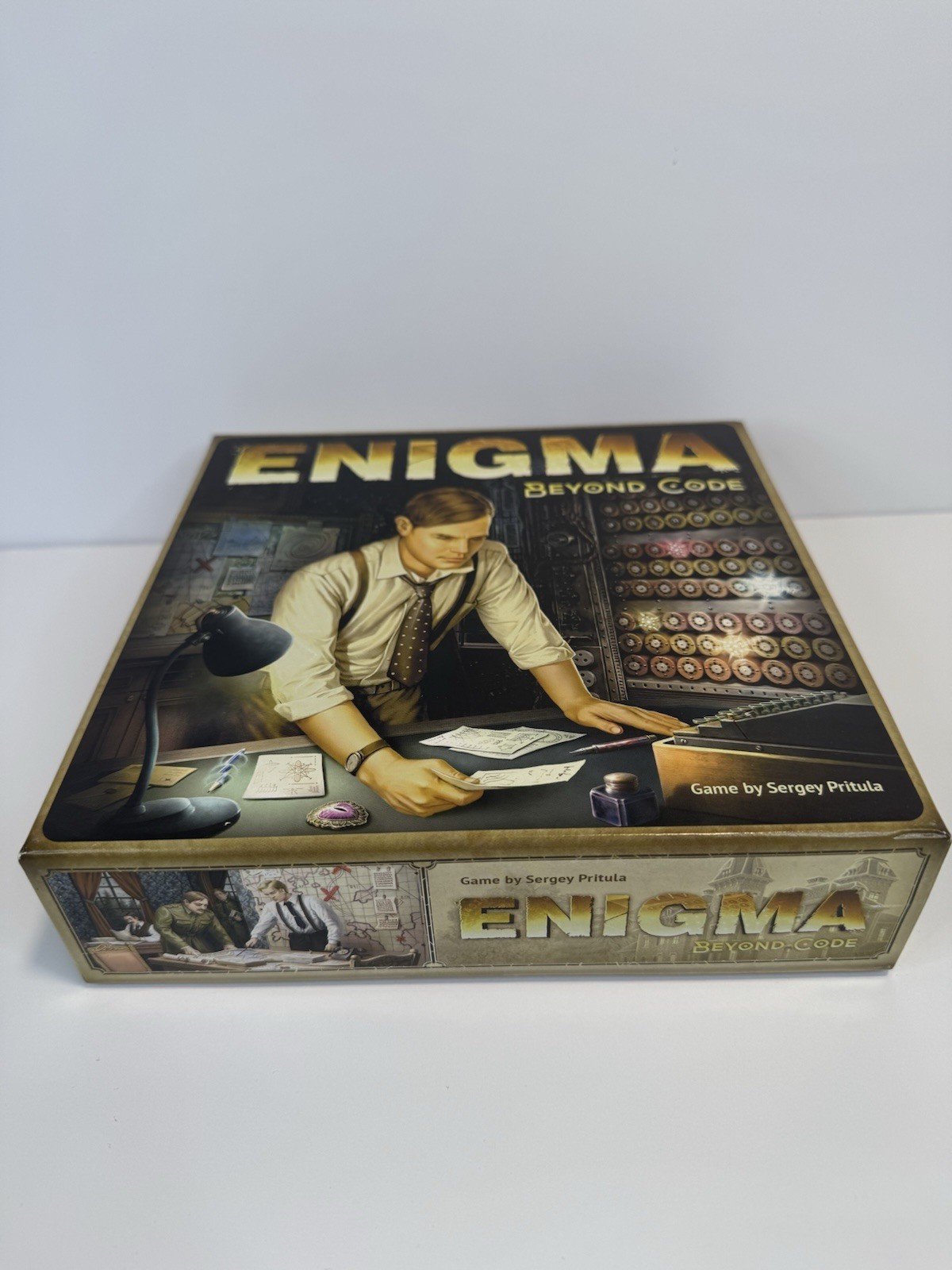 Enigma – Beyond Code Crowd Games Board Game Sergey Pritula, Unused And Complete