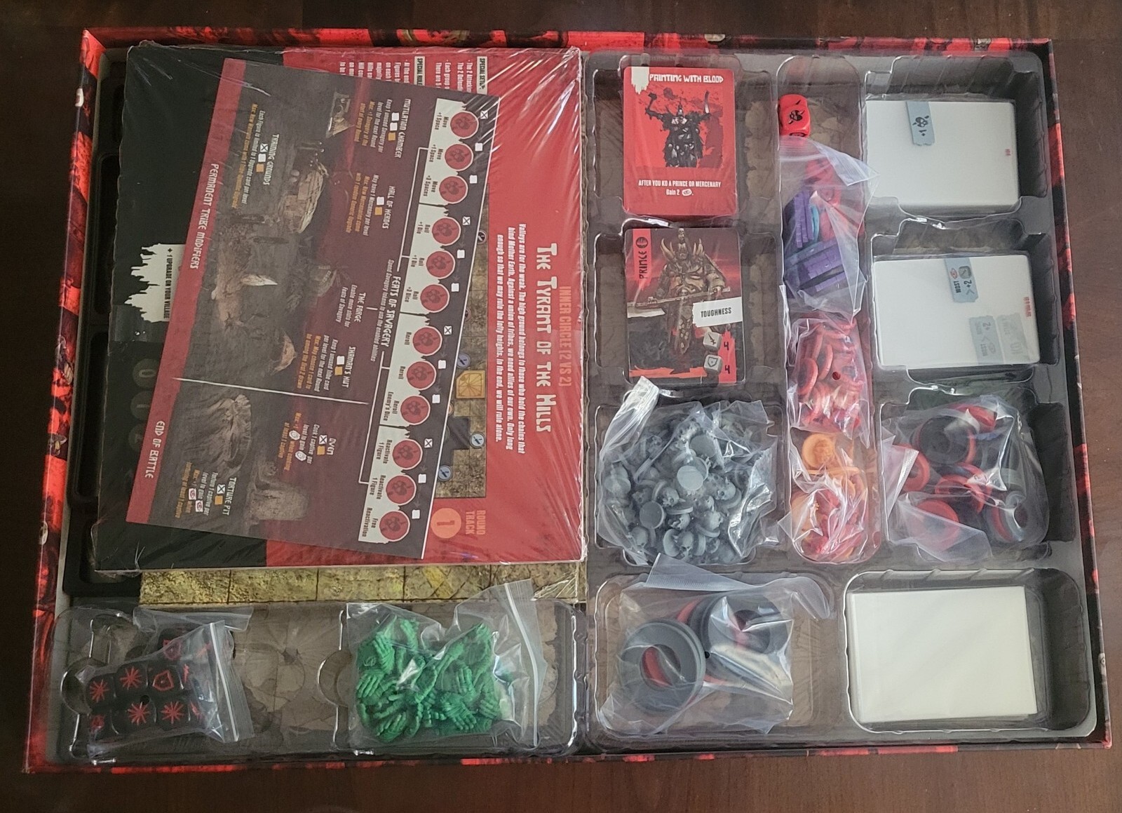 Cool Mini or Not Hate Kickstarter Board Game- Open Box