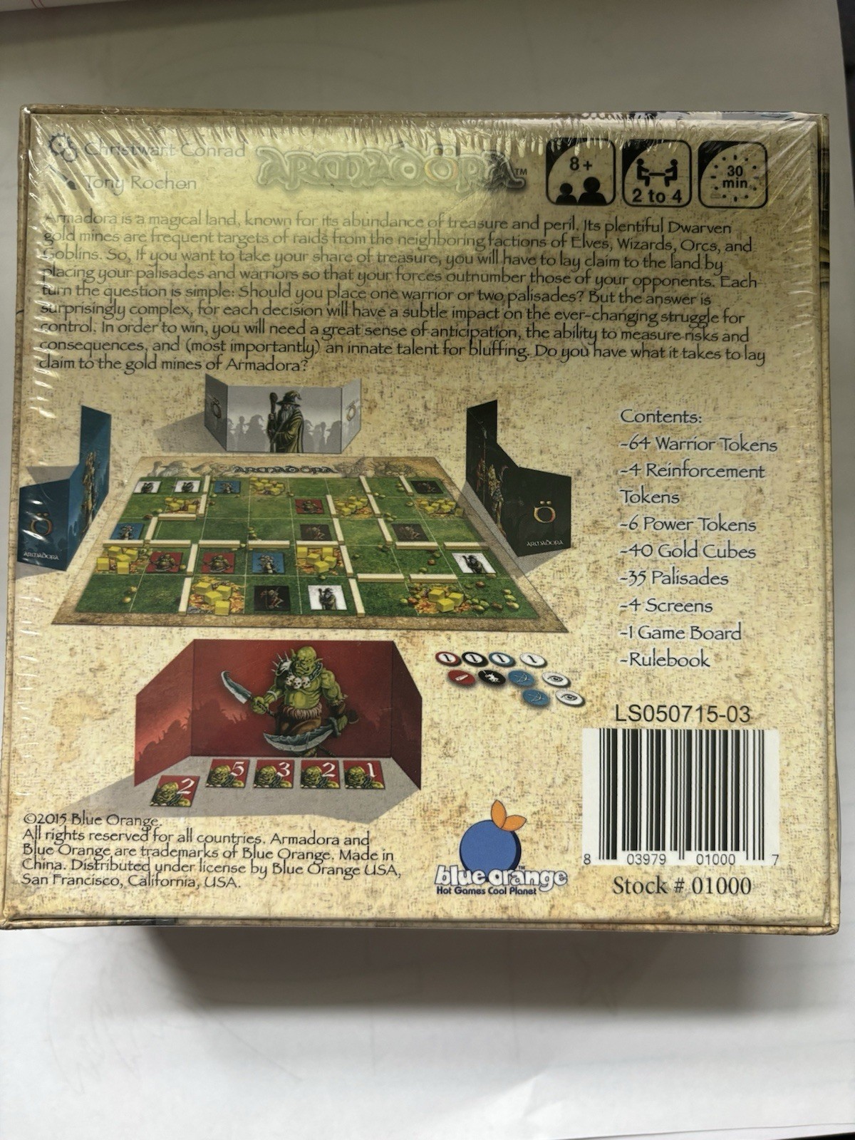 ARMADORA Board Game – Strategy – BRAND NEW SEALED – Blue Orange