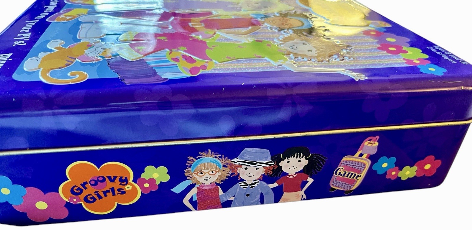 Vintage Groovy Girls ~ Best Friends Sleepover Game in Tin Box