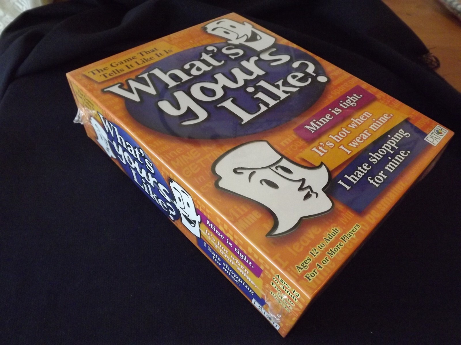 NEW “What’s Yours Like?” Game FAMILY FUN AGE 12 AND UP Sealed New In Package