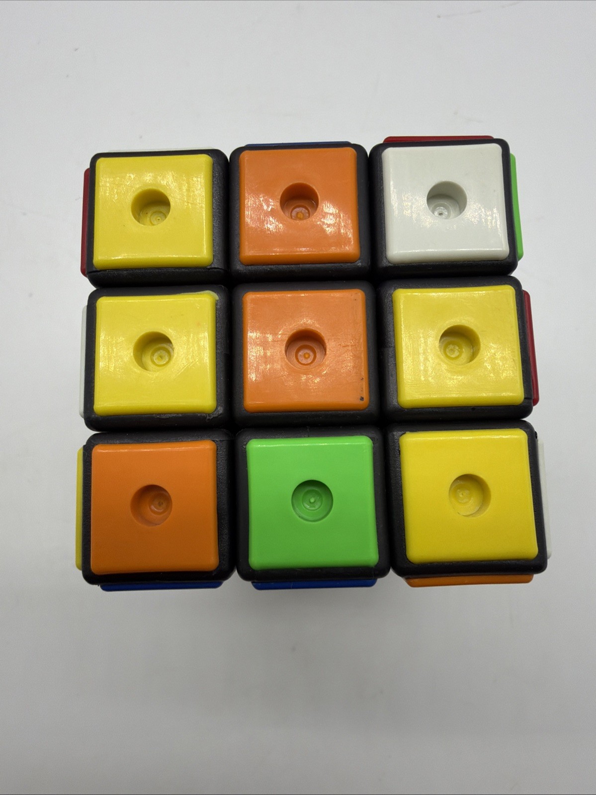 Vintage 1982 Ideal Corp RUBIK’S GAME Peg Toy Complete: Cube, Original Box, Rules