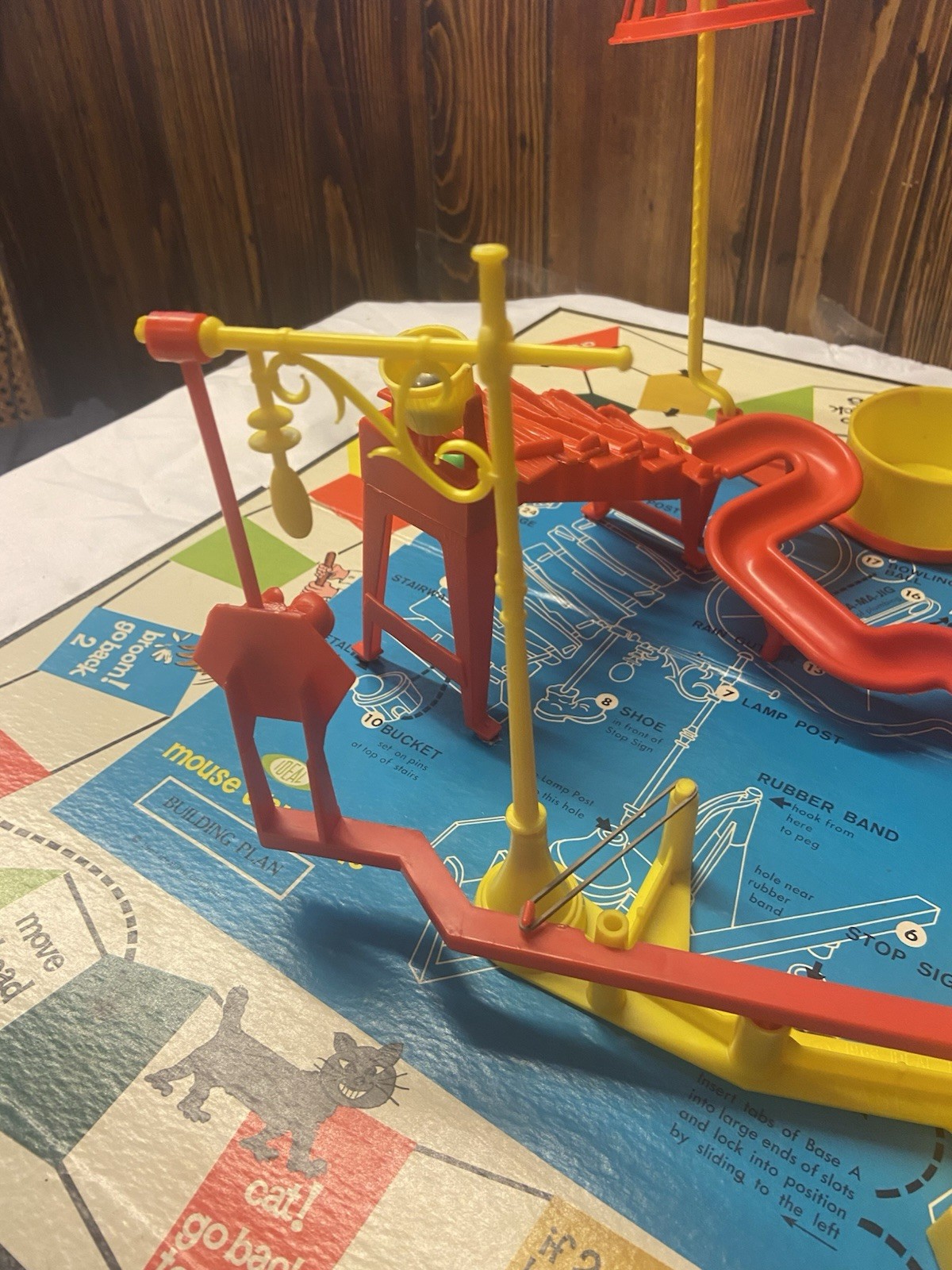 Vintage- 1963 Mouse Trap Board Game – Ideal Original Box – Complete