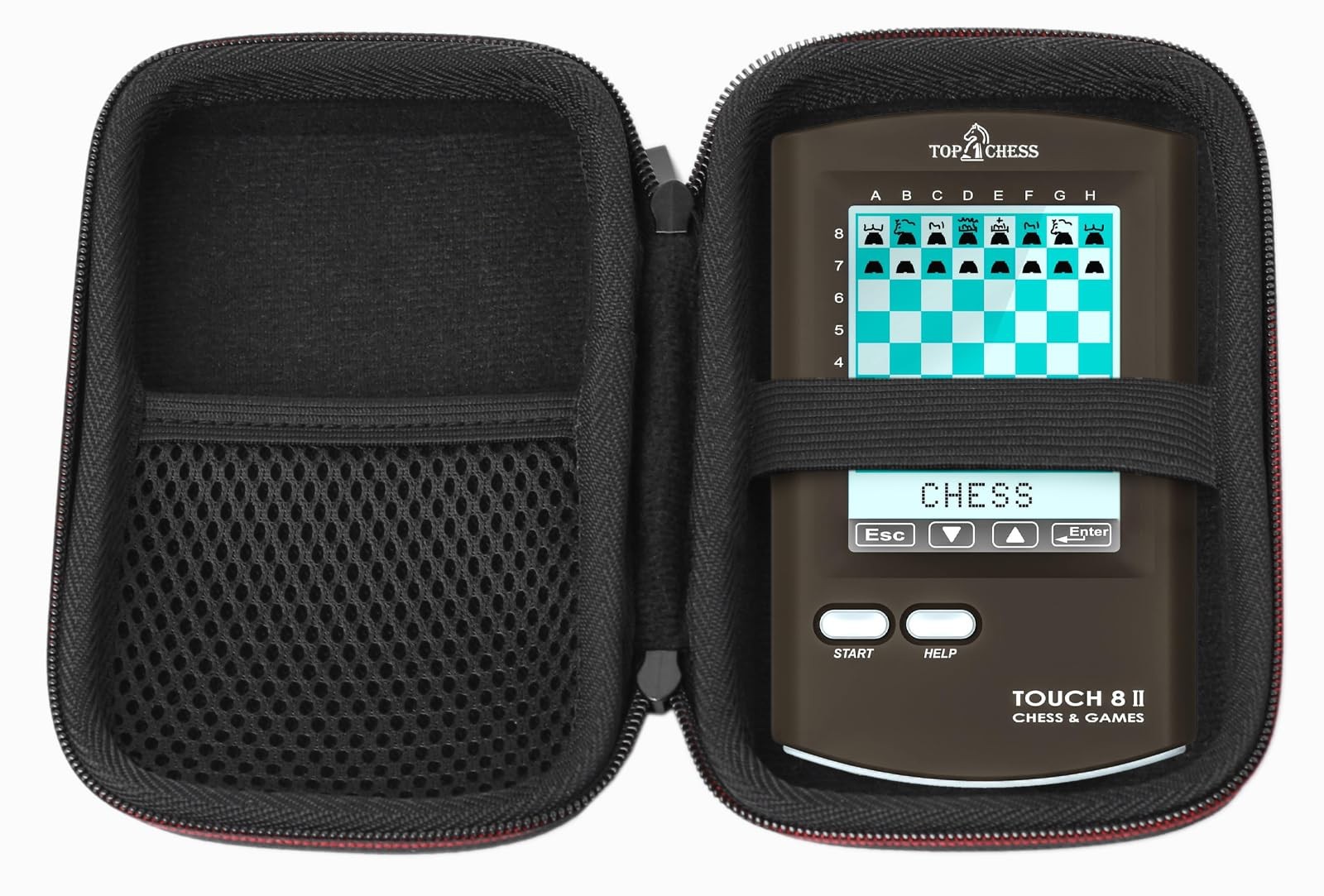 Hard Travel Portable Case with Top 1 Chess Touch Electronic Chess Strategy Ga…