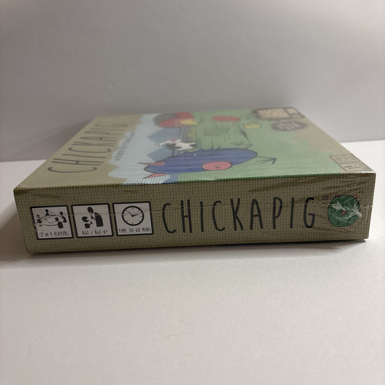 Chickapig Board Game, A Farm To Table Game From Buffalo Games, 2 or 4 Players 8+