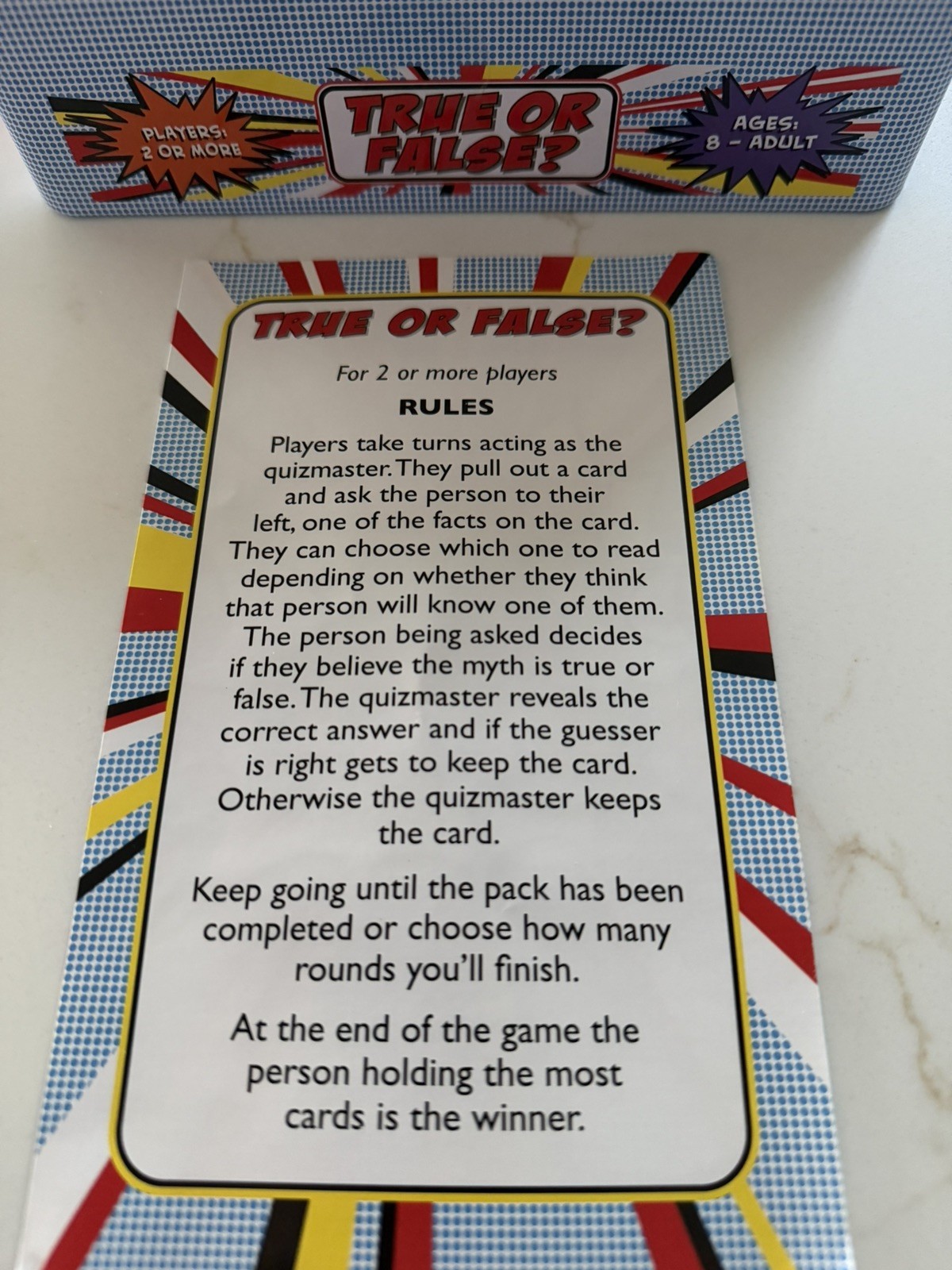 True or False The Hilarious Trivia Game