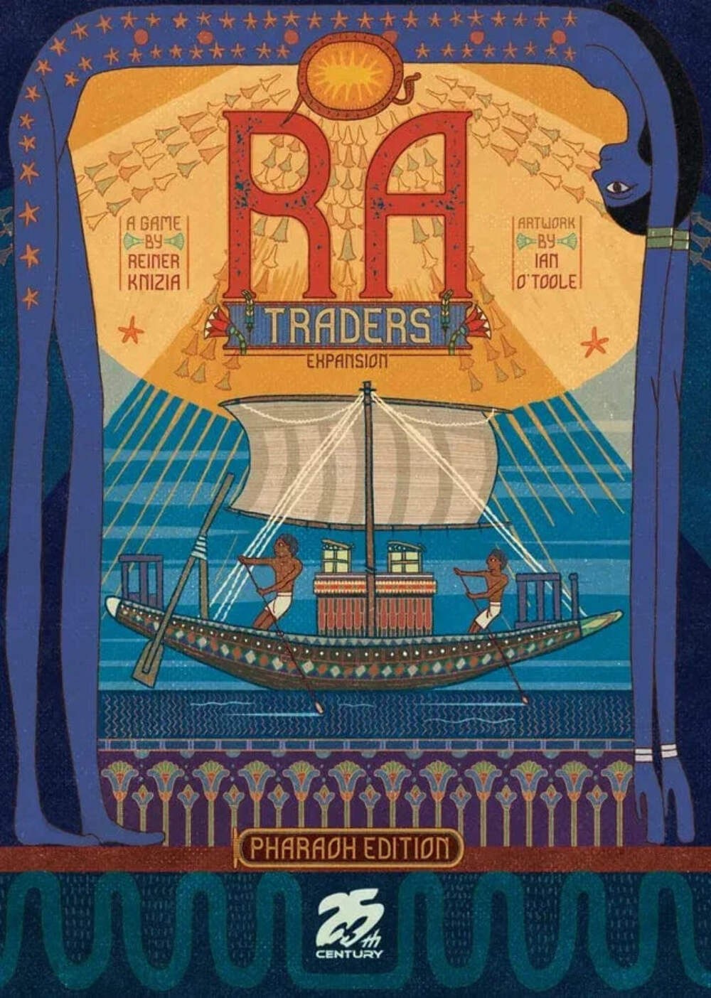 Ra – Traders Expansion Pharaoh Edition: 25th Century Games Board Games