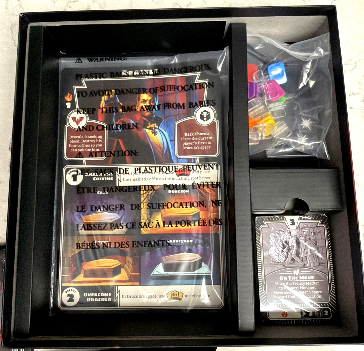 Horrified Universal Monsters Strategy Board Game Complete