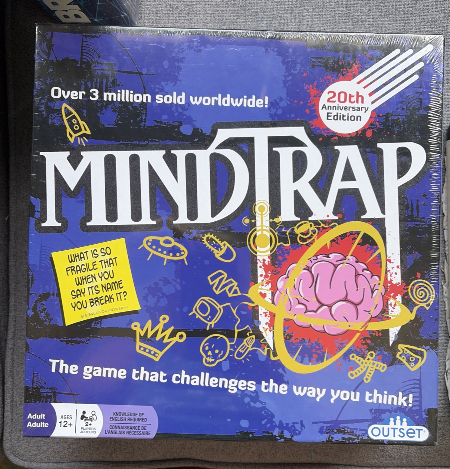 2 NEW Games Brain Games & Mind Trap Educational Mind Challenging Family Fun NEW!