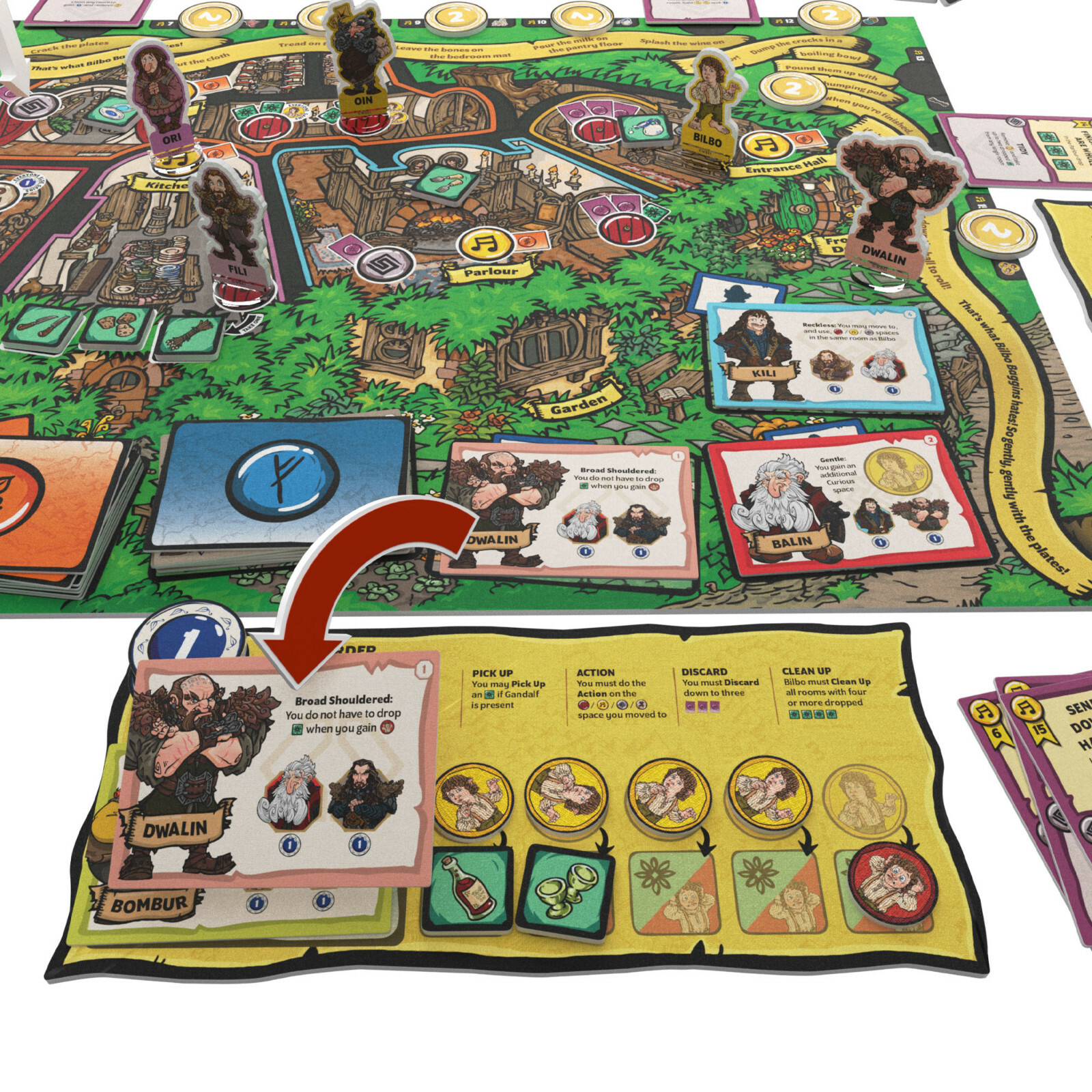 WETA Workshop – The Hobbit Trilogy: An Unexpected Party – The Board Game, *NEW*