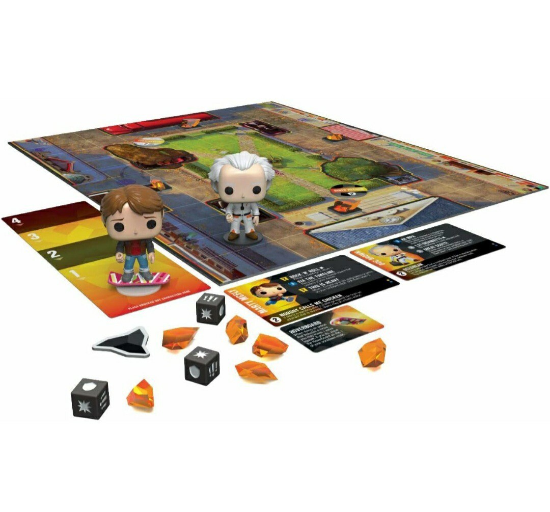 Pop Funko Funkoverse Funko Verse Board Game Back to the Future Spanish Version