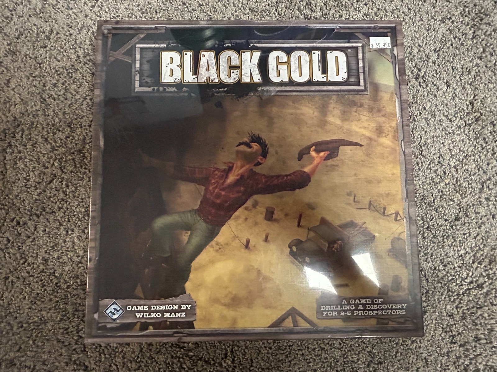 Black Gold Board Game Fantasy Flight Games – Sealed