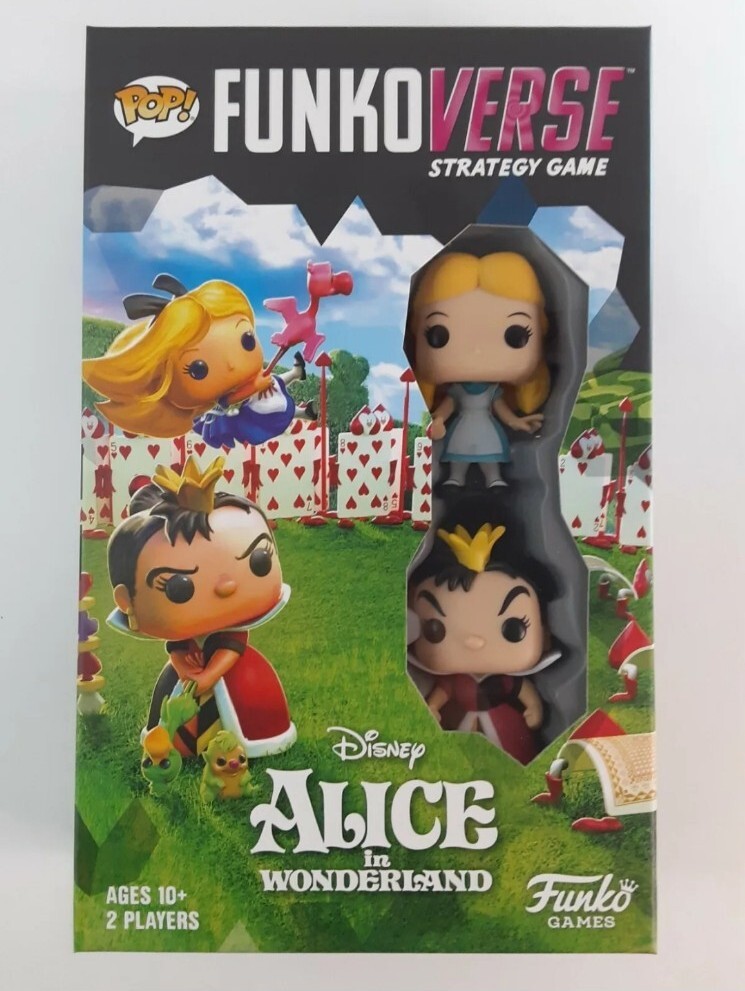 Alice In Wonderland Disney Funkoverse Strategy Game Funko Pop New
