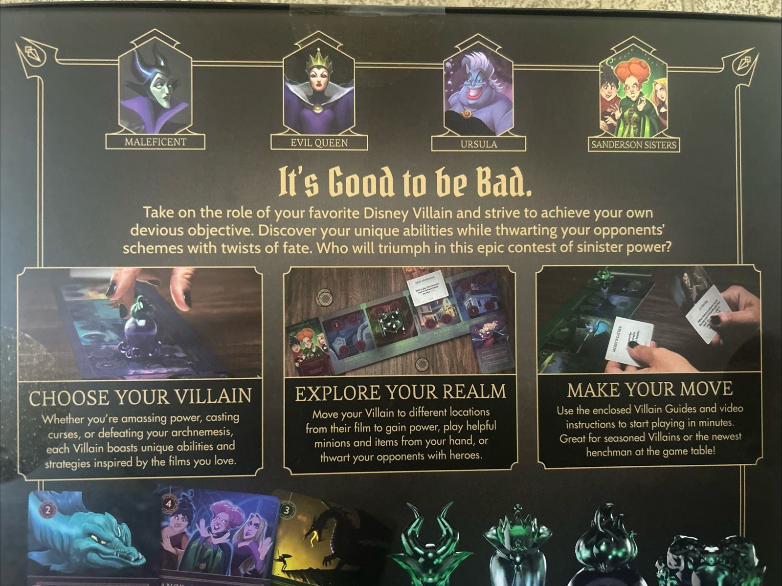*NEW* Disney: Villainous- “Darkness Brewing” Board Game ~ IN HAND ~ Fast Ship