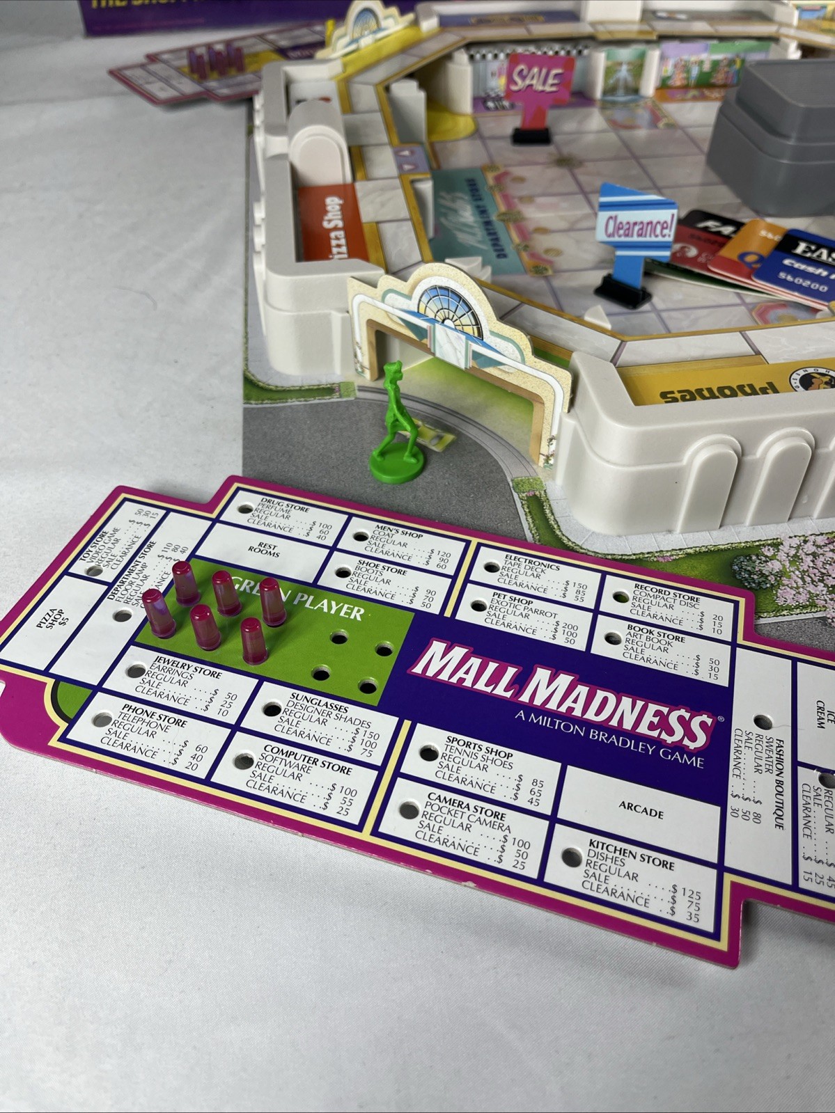 Electronic Mall Madness Milton Bradley-100% Complete w/ Working Electronic Unit