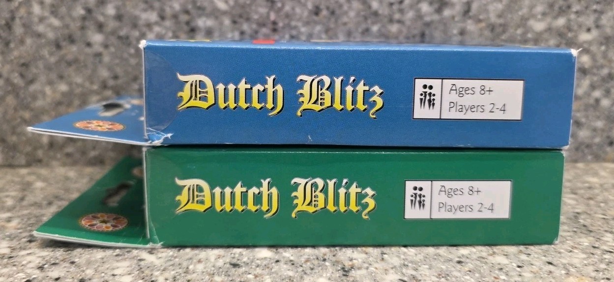 Dutch Blitz Card Game Original DBG01 & Expansion Pack DBEG1 Lot Of 2 2014 Sealed