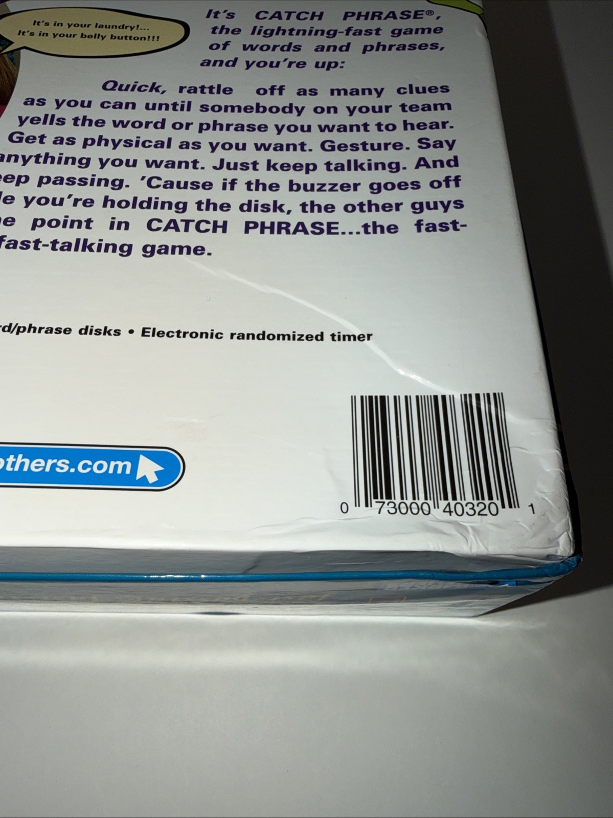 Catch Phrase Board Game 100% Complete 2007 Target Timer Tested & Works VG