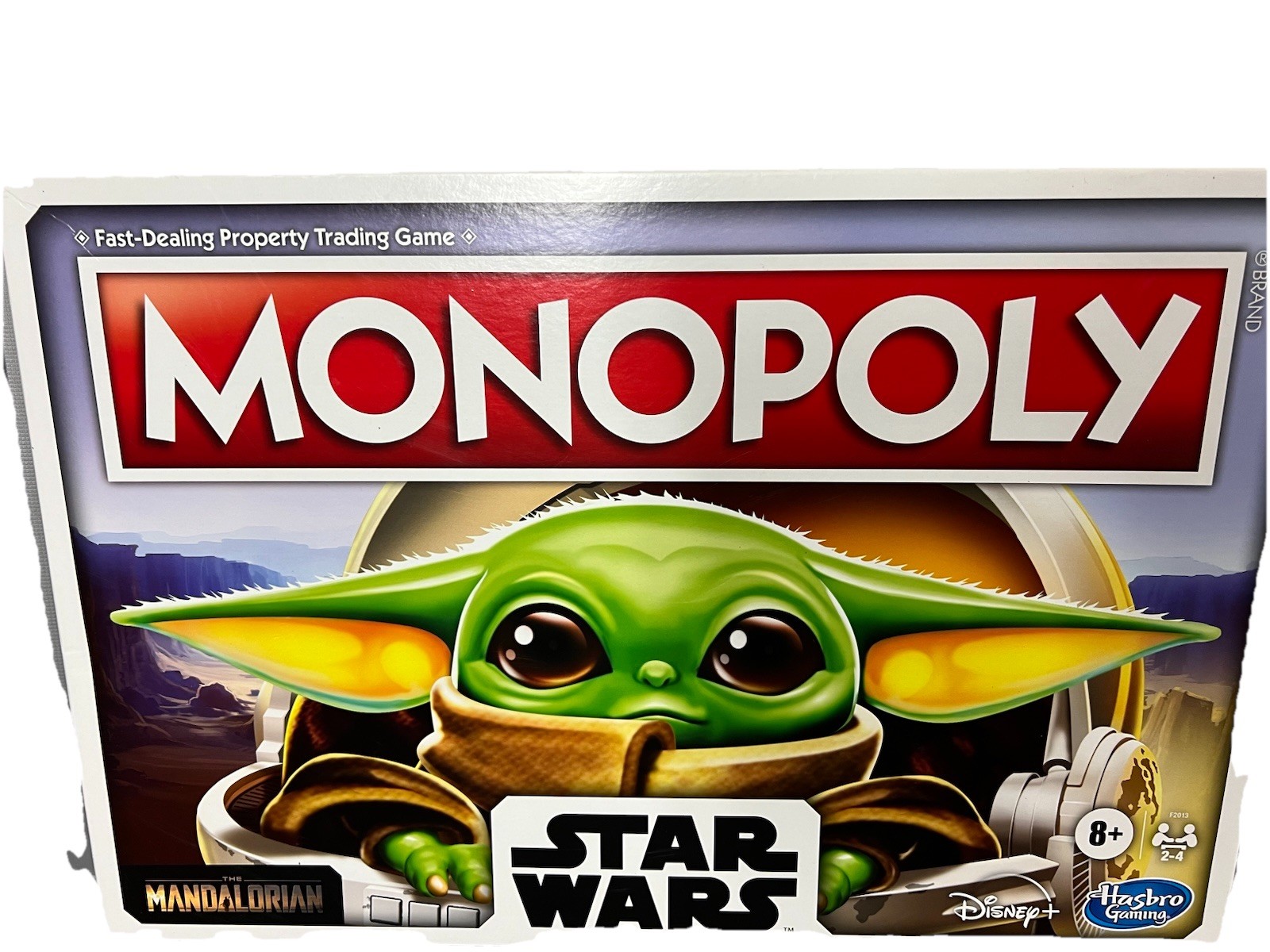 Hasbro Star Wars Mandalorian Monopoly Board Game Baby Yoda Grogu