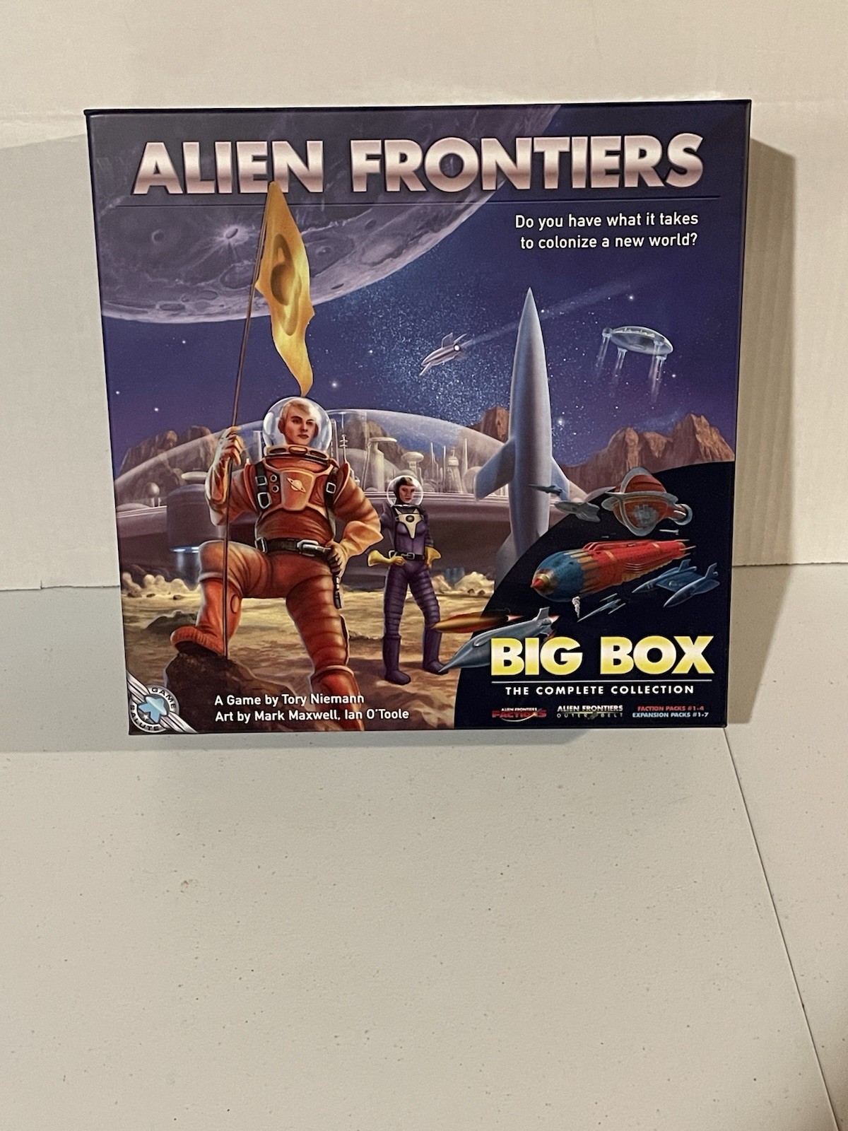Alien Frontiers Big Box Game Factions Faction Pack 1-4 Expansion 1-7 Outer Belt