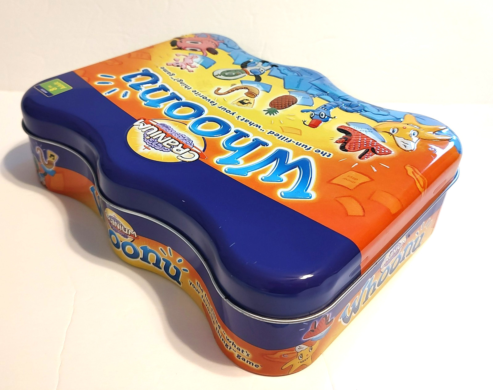 Cranium Whoonu Tin Edition Game 2005 Best Toy Award Complete No Instructions