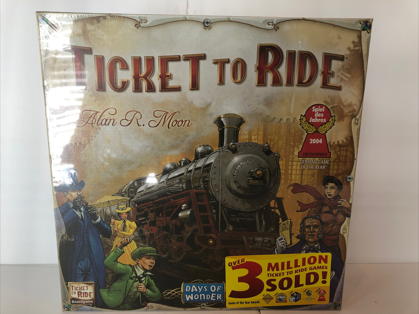 Days of Wonder Ticket To Ride by Alan R. Moon Train Adventure Board Game USA