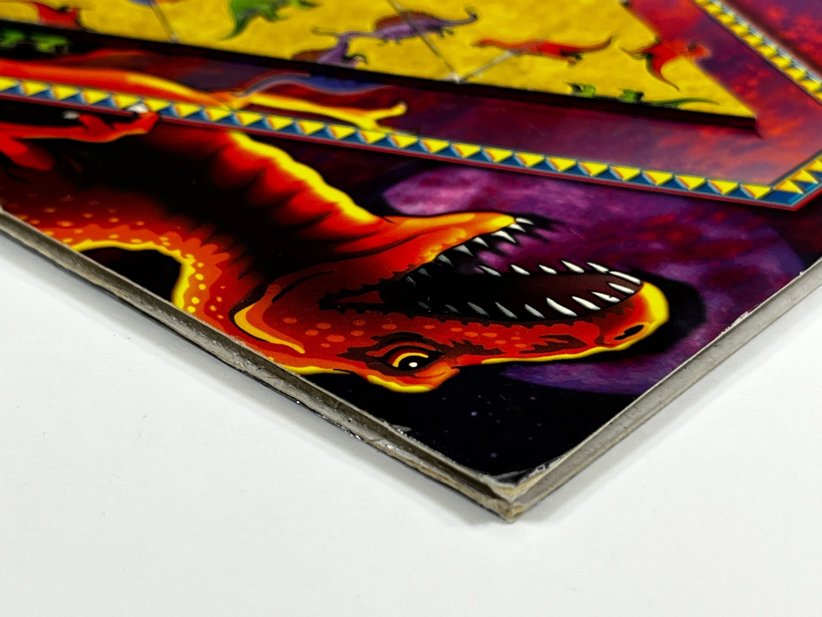 Magnetic Travel Triazzle Triangle Puzzle Jurassic Dinosaurs Dan Gilbert DaMert