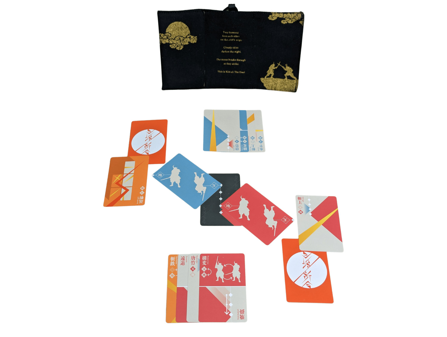 Kiri-ai The Duel Card Game for 2 Players Luck Duck Games KIA-R01-EN Samurai