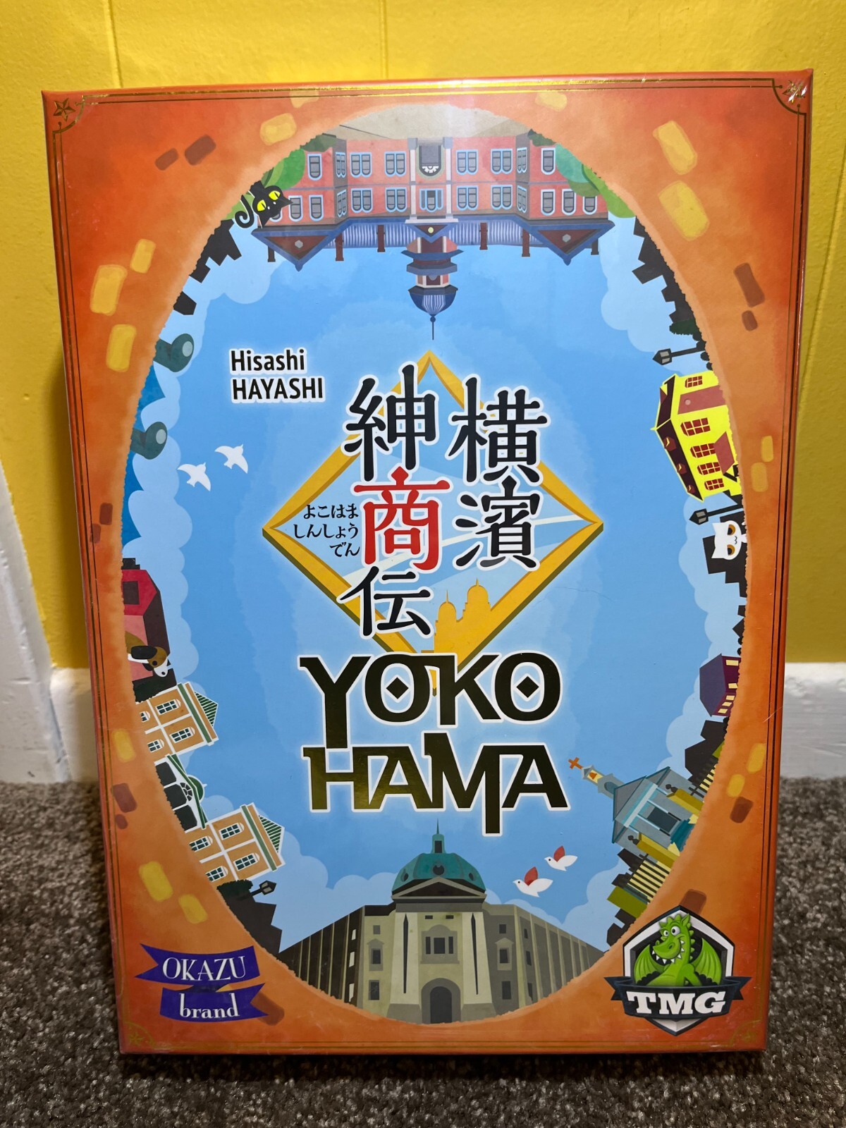 Yokohama Deluxe Edition Board Game TMG Kickstarter Ed. *NEW* *SEALED* RARE! NIS