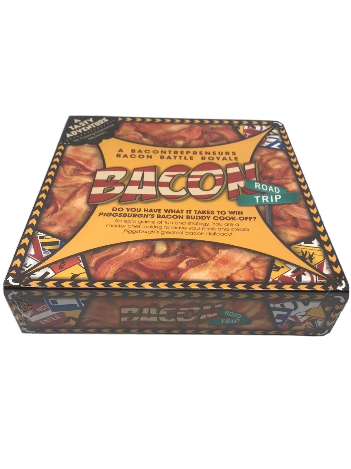 Bacon Road Trip: A Bacontrepreneurs Bacon Battle Royale Board Game NEW & SEALED!