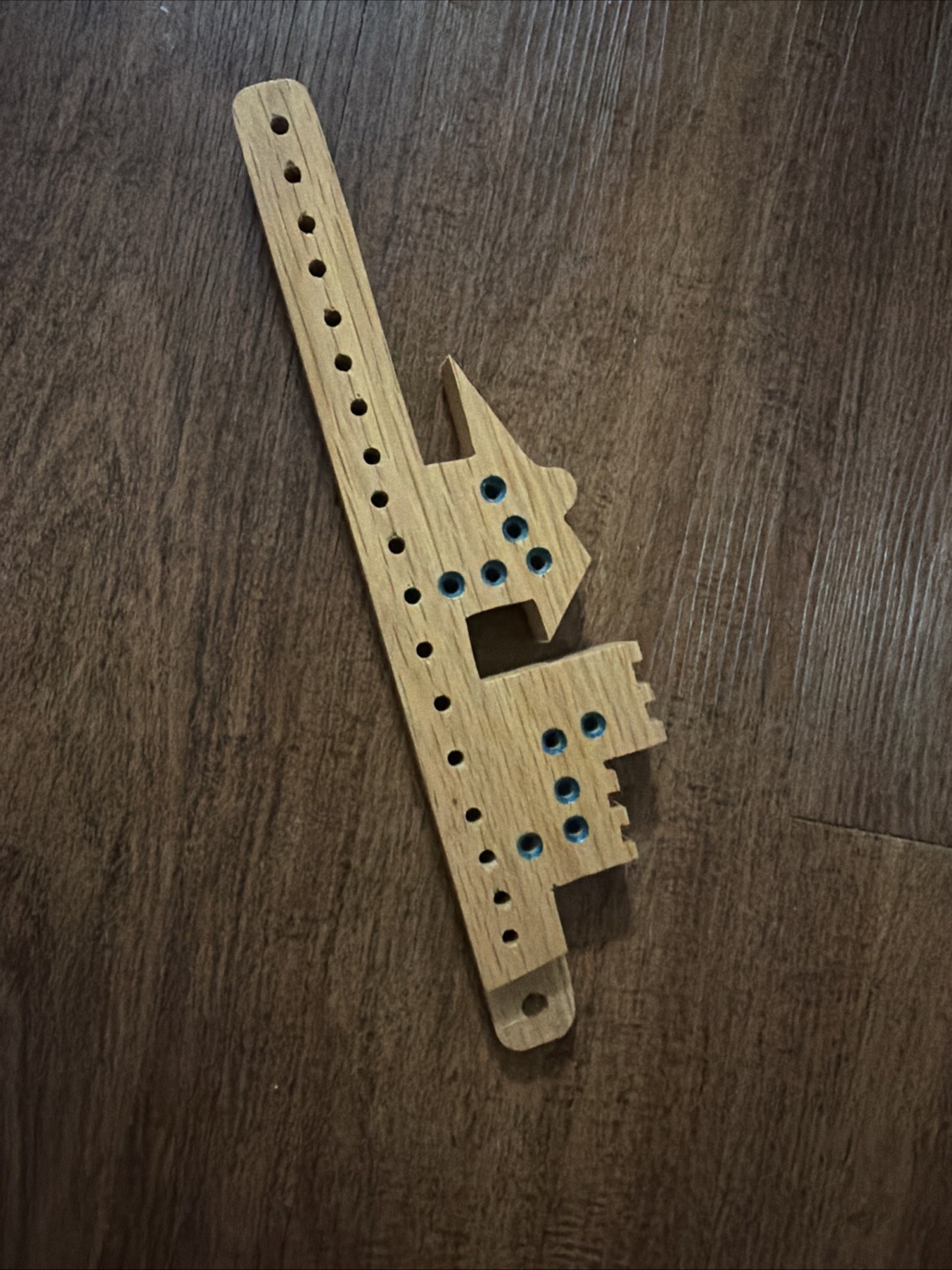 Pegs and Jokers Board Game Set 2 to 8 Players Handcrafted Wood And 40 Pegs
