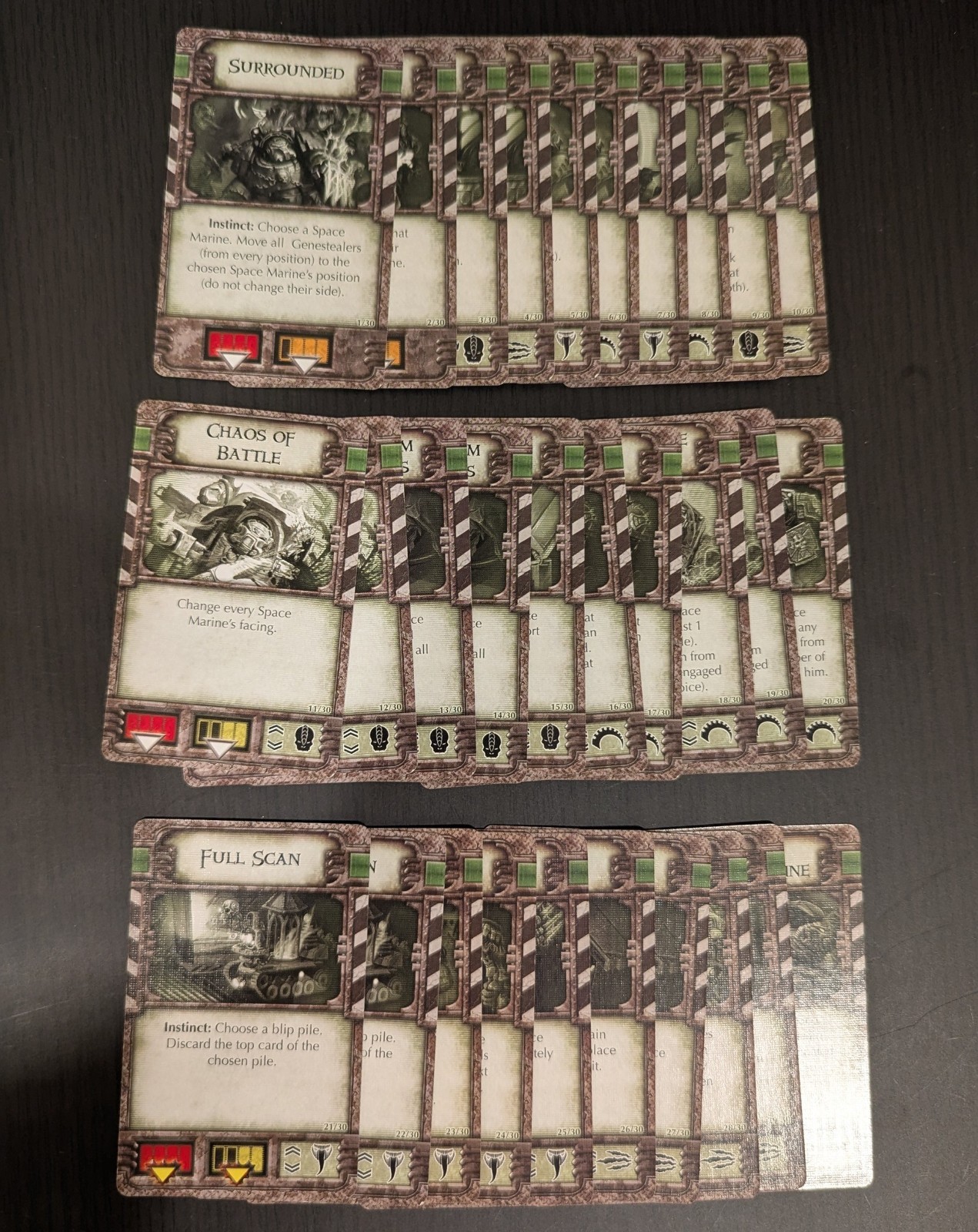 COMPLETE Space Hulk Death Angel The Card Game Warhammer 40K 40,000 2010