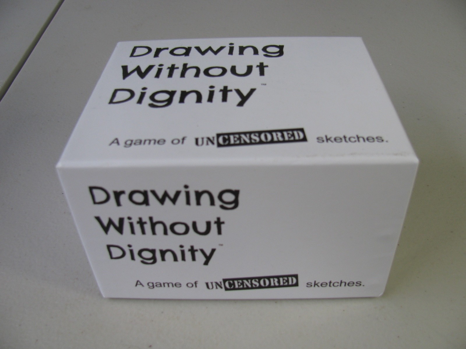 Drawing Without Dignity A Game of Uncensored Sketches Adult Content-Complete Set