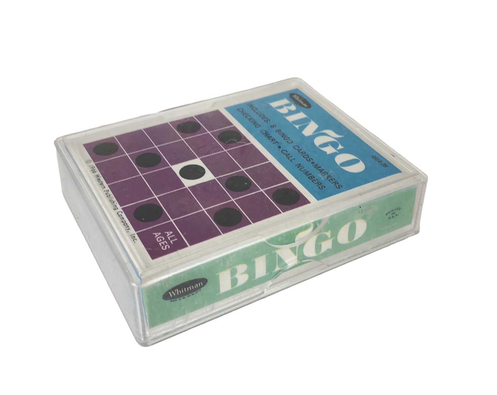 Vintage Bingo Game 1966 Whitman Portable Pocket Game New Unused