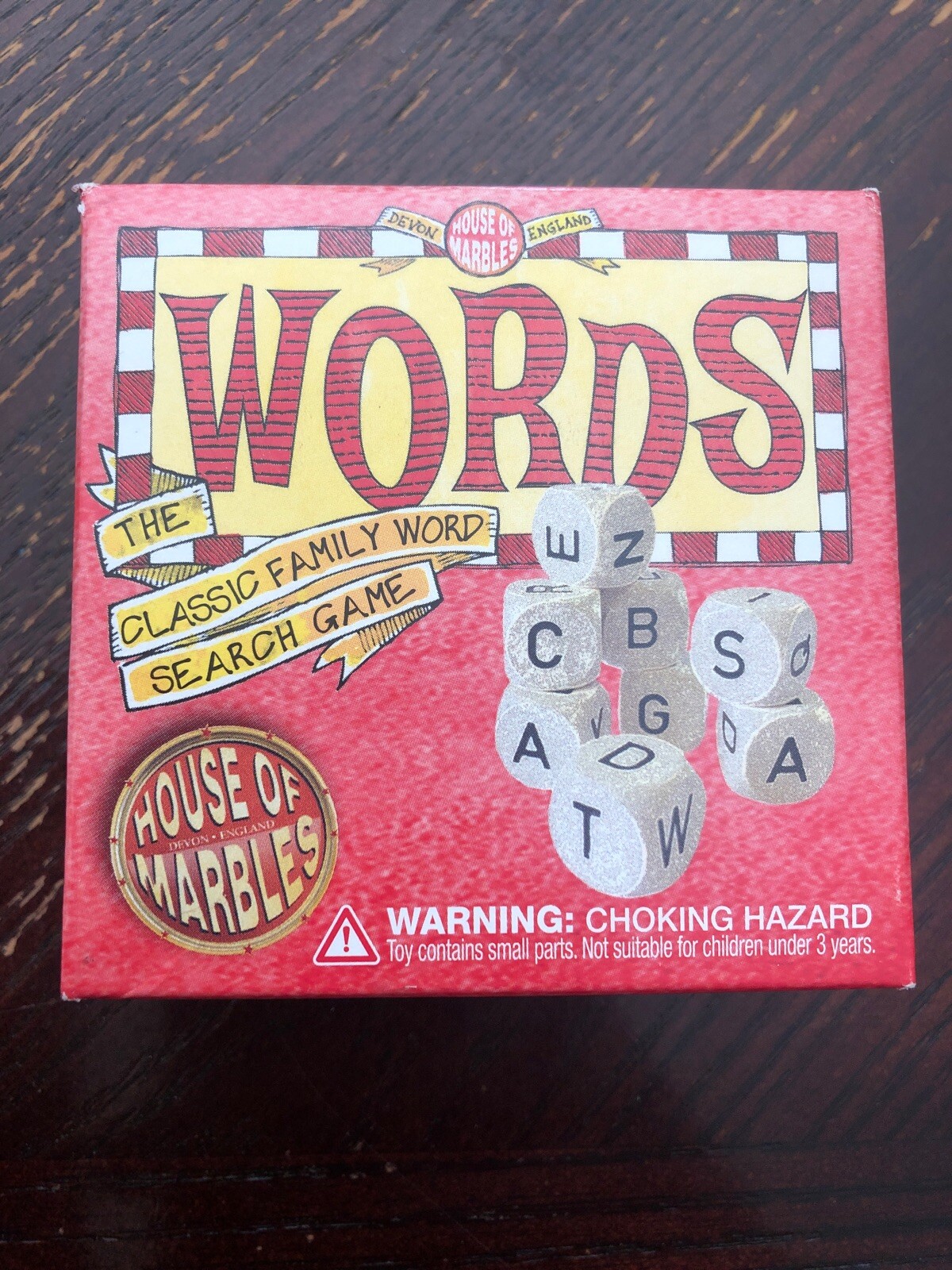 House of Marbles “Words” – The Classic Family Word Search Game – Rare