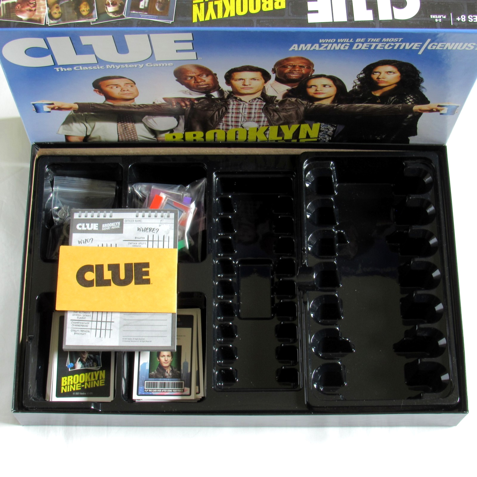 Clue Brooklyn Nine-Nine Board Game 100% Complete 2021