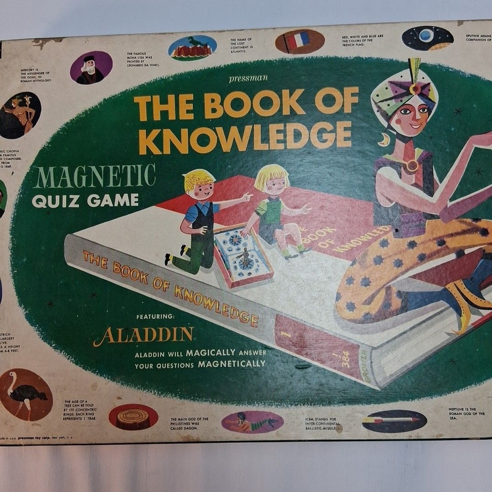 The Book Of Knowledge Magnetic Quiz Game