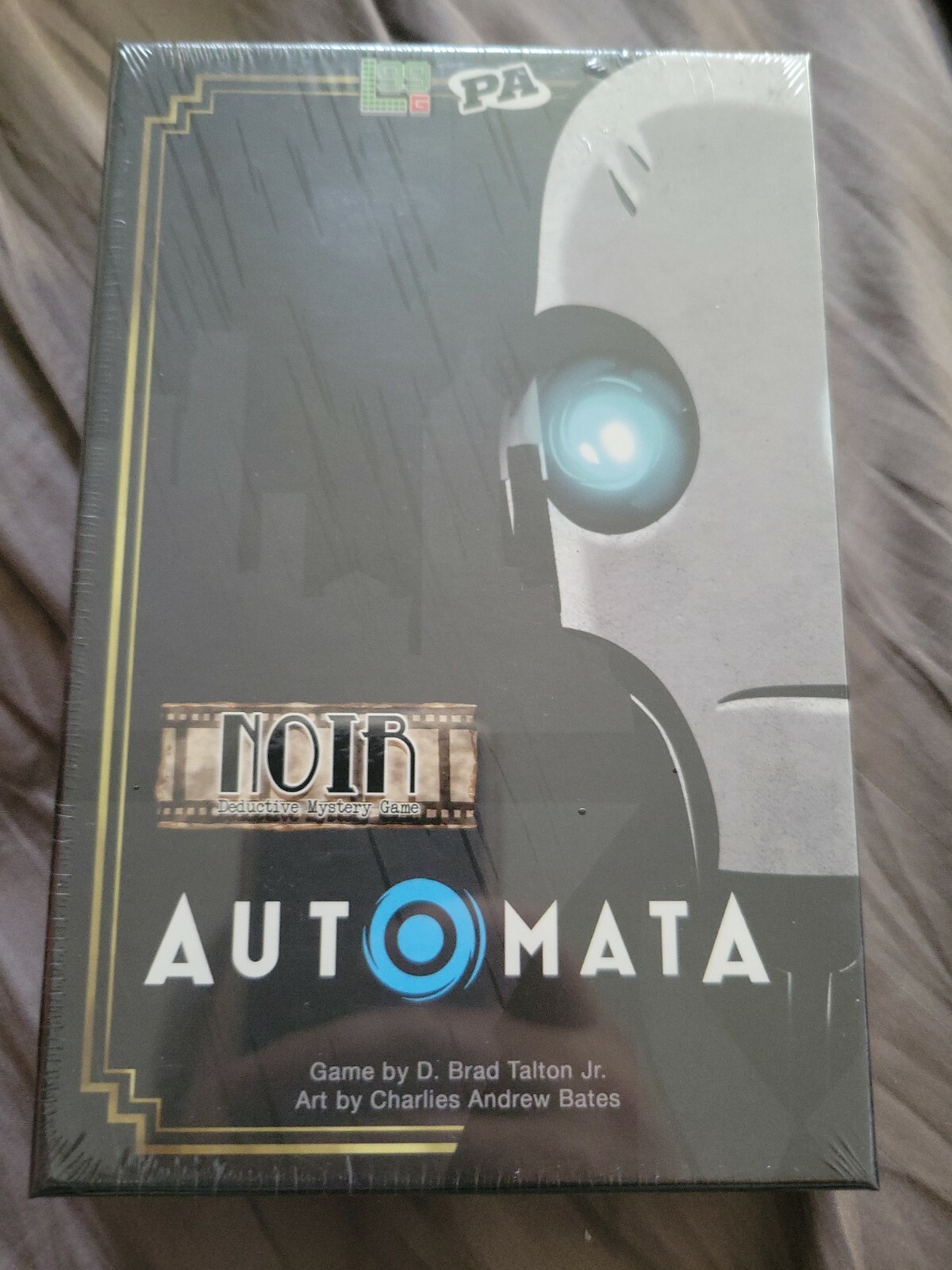 “AUTOMATA”: NOIR DEDUCTIVE MYSTERY CARD GAME – LEVEL 99 GAMES – BRAND NEW. S17